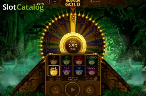 Οθόνη5. Mayan Gold (7777 Gaming) Κουλοχέρης