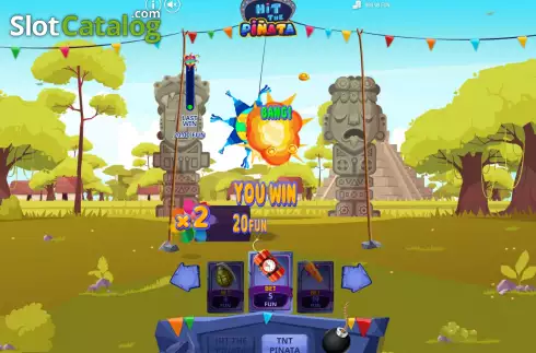 Οθόνη4. Hit the Pinata Κουλοχέρης