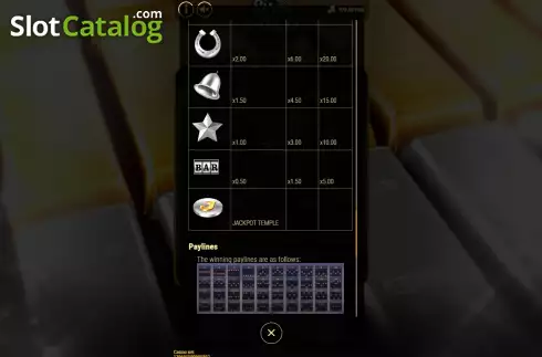 Οθόνη9. Silver and Gold Slot Κουλοχέρης