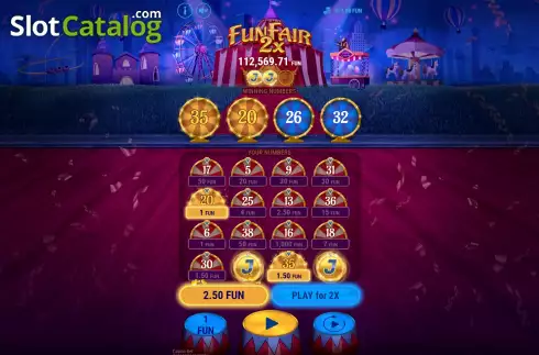 Οθόνη4. FunFair 2x Κουλοχέρης