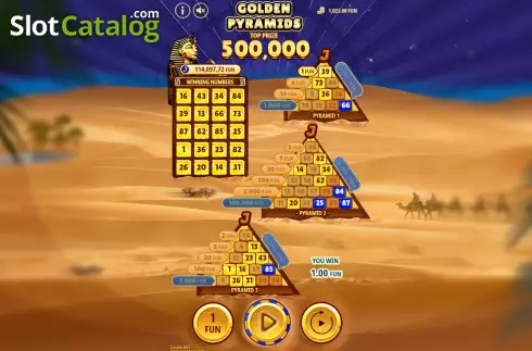 Οθόνη8. Golden Pyramids Κουλοχέρης 