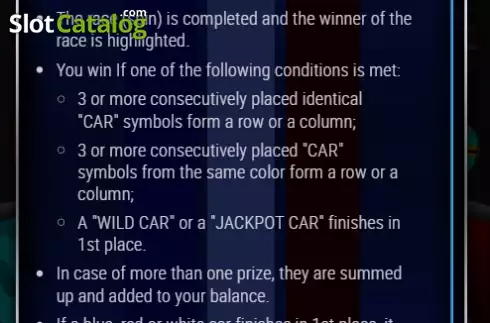 Οθόνη6. Speed Race Κουλοχέρης