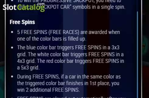 Οθόνη7. Speed Race Κουλοχέρης