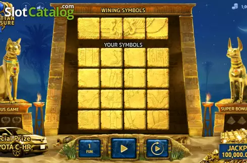 Οθόνη2. Egyptian Treasure II Κουλοχέρης