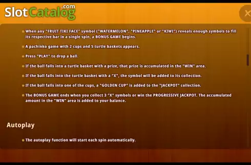 Οθόνη7. Hawaii (7777 Gaming) Κουλοχέρης