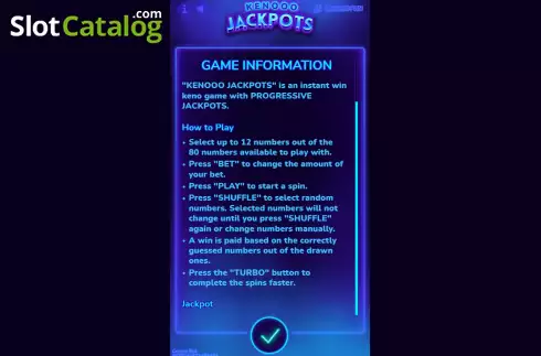 Οθόνη9. Kenooo Jackpots Κουλοχέρης