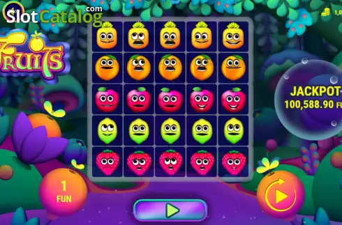 Οθόνη2. Fruits (7777 Gaming) Κουλοχέρης