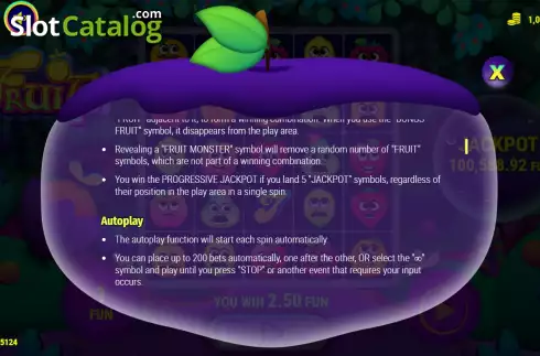 Οθόνη6. Fruits (7777 Gaming) Κουλοχέρης