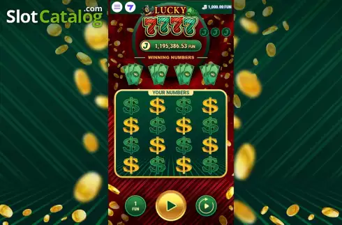 Οθόνη3. Lucky 7777 Κουλοχέρης