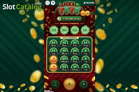 Οθόνη4. Lucky 7777 Κουλοχέρης