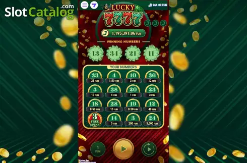 Οθόνη8. Lucky 7777 Κουλοχέρης