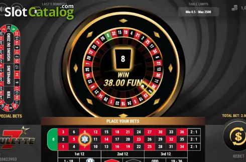 Οθόνη5. Roulette 7 Κουλοχέρης