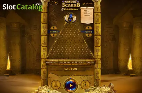 Οθόνη5. Golden Scarab Κουλοχέρης