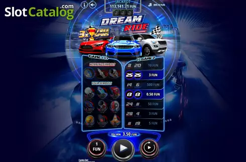 Οθόνη4. Dream Ride Κουλοχέρης