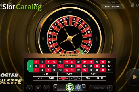 Οθόνη2. Booster Roulette Κουλοχέρης