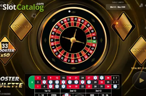 Οθόνη3. Booster Roulette Κουλοχέρης