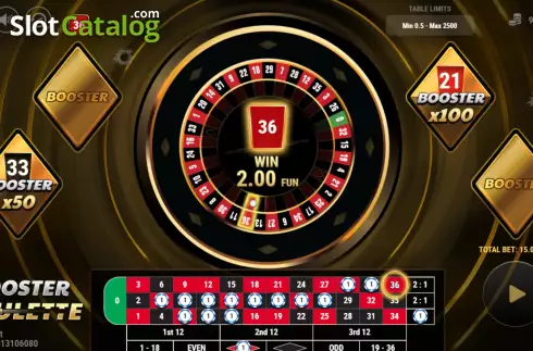 Οθόνη4. Booster Roulette Κουλοχέρης