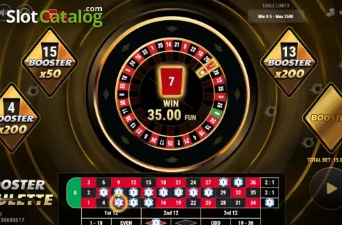 Οθόνη5. Booster Roulette Κουλοχέρης