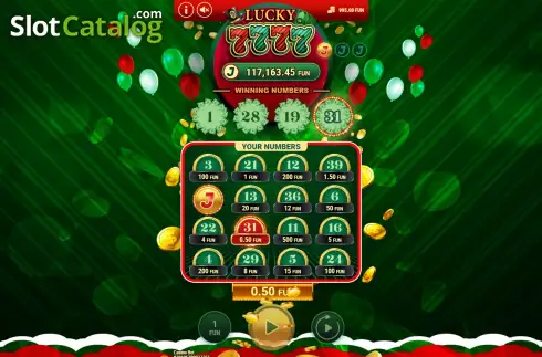 Οθόνη4. Lucky 7777 3 March Κουλοχέρης
