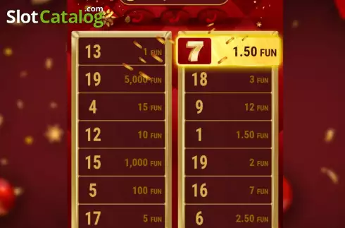 Οθόνη3. Golden 7 Christmas (7777 Gaming) Κουλοχέρης