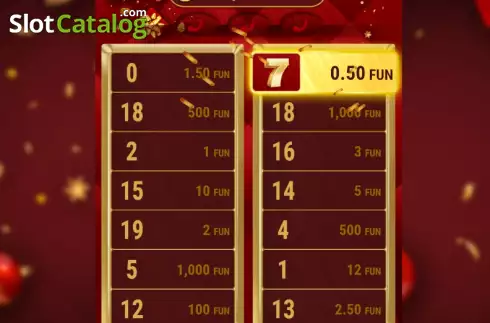 Οθόνη4. Golden 7 Christmas (7777 Gaming) Κουλοχέρης