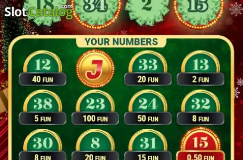 Οθόνη5. Lucky 7777 Christmas Κουλοχέρης
