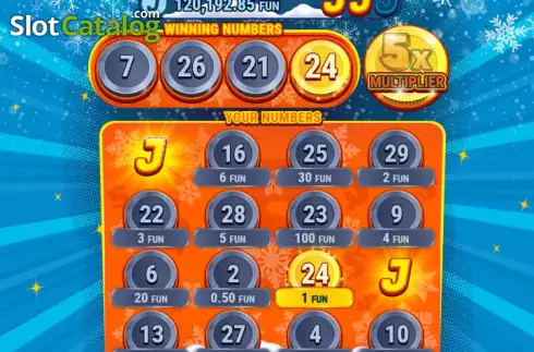 Οθόνη4. Cash 20x Christmas Κουλοχέρης