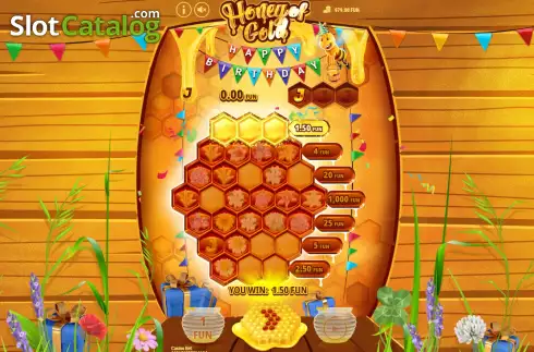 Οθόνη3. Honey of Gold Happy Birthday Κουλοχέρης