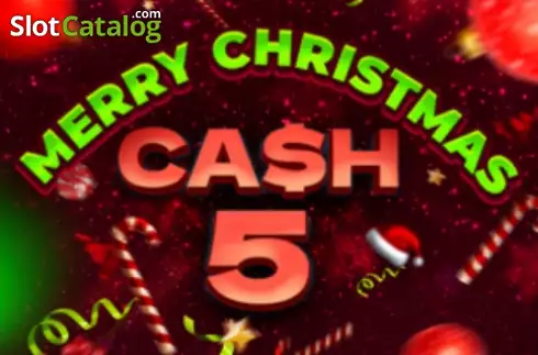 Cash 5 Merry Christmas Λογότυπο Cash 5 Merry Christmas Λογότυπο