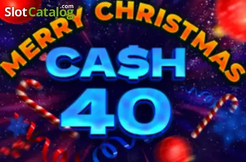 Cash 40 Merry Christmas Λογότυπο Cash 40 Merry Christmas Λογότυπο
