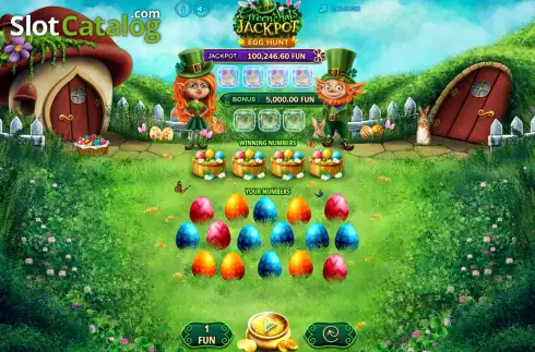 Οθόνη2. Greenhats' Jackpot Egg Hunt Κουλοχέρης