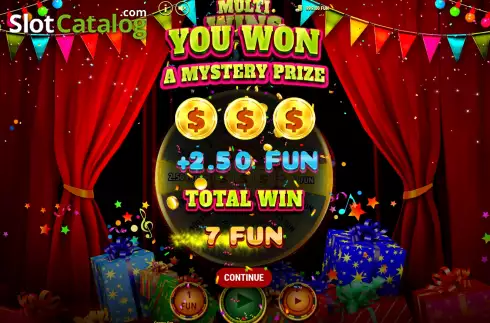 Οθόνη4. Multi Wins Happy Birthday Κουλοχέρης