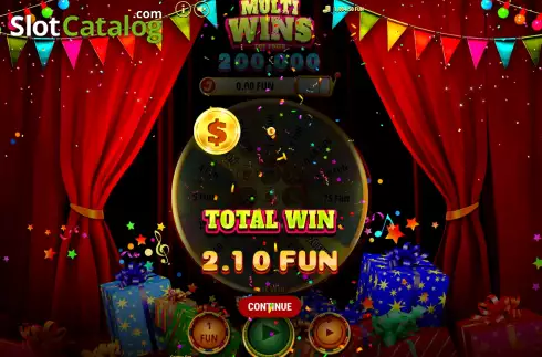 Οθόνη3. Multi Wins Happy Birthday Κουλοχέρης
