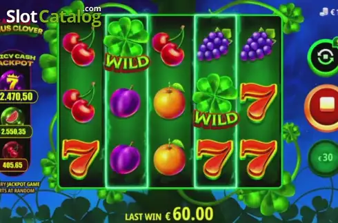 Οθόνη2. Cash 20 Bonus Clover Κουλοχέρης 