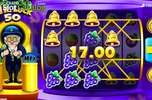 Οθόνη3. Club Mr. Luck 50 Κουλοχέρης