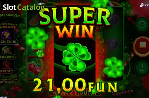 Οθόνη3. Cash 20 Lucky Clover Christmas Κουλοχέρης