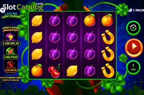 Οθόνη2. Cash 40 Lucky Clover Κουλοχέρης 