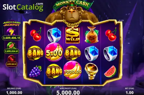 Οθόνη2. Monkey Cash Κουλοχέρης