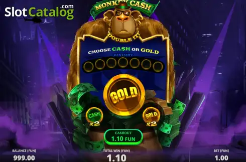 Οθόνη3. Monkey Cash Κουλοχέρης