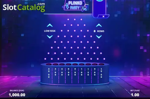 Οθόνη2. Plinko Party Κουλοχέρης