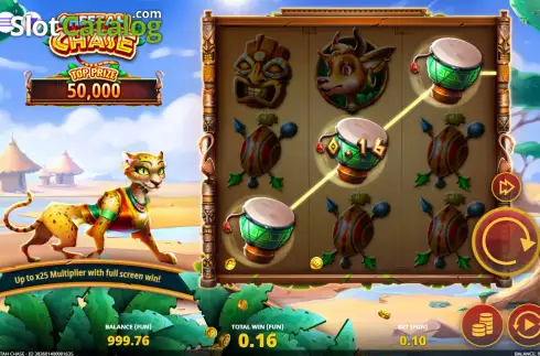 Οθόνη3. Cheetah Chase (7777 Gaming) Κουλοχέρης