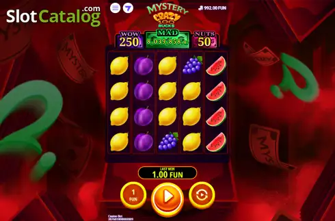 Οθόνη2. Mystery Crazy 100 Bucks Κουλοχέρης