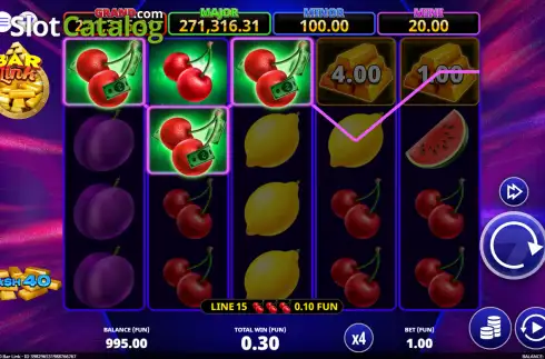 Οθόνη3. Cash 40 Bar Link Κουλοχέρης