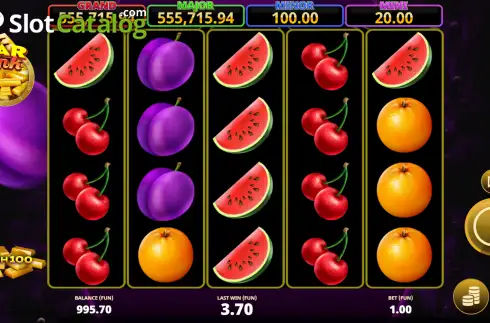 Οθόνη2. Cash 100 Bar Link Κουλοχέρης