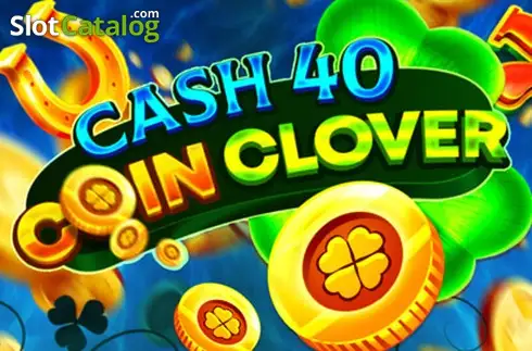 Cash 40 Coin Clover Λογότυπο Cash 40 Coin Clover Λογότυπο