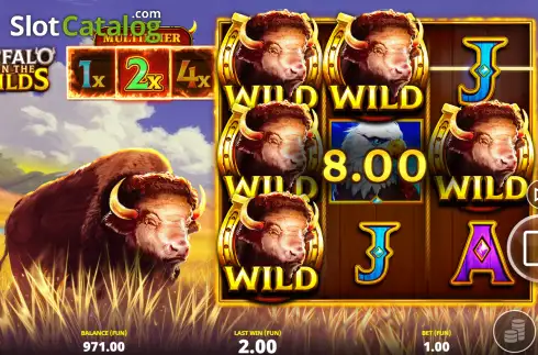 Οθόνη3. Buffalo in the Wilds Κουλοχέρης