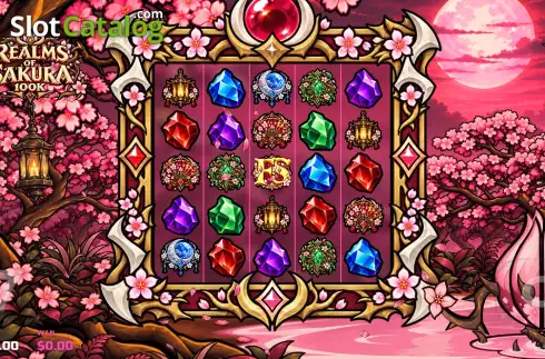 Οθόνη2. Realms of Sakura 100k Κουλοχέρης