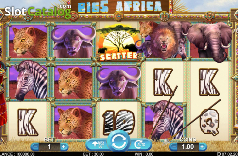 Οθόνη2. Big 5 Africa Κουλοχέρης