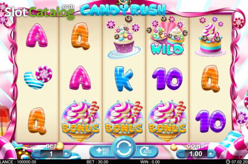 Οθόνη2. Candy Rash Κουλοχέρης 