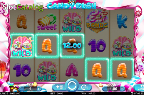 Οθόνη4. Candy Rash Κουλοχέρης 